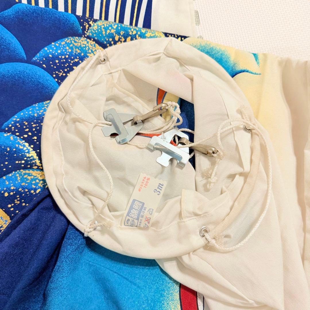 鯉のぼり 5m こどもの日 金箔 セット 庭 巨大 特大 東洋紡 錦鯉