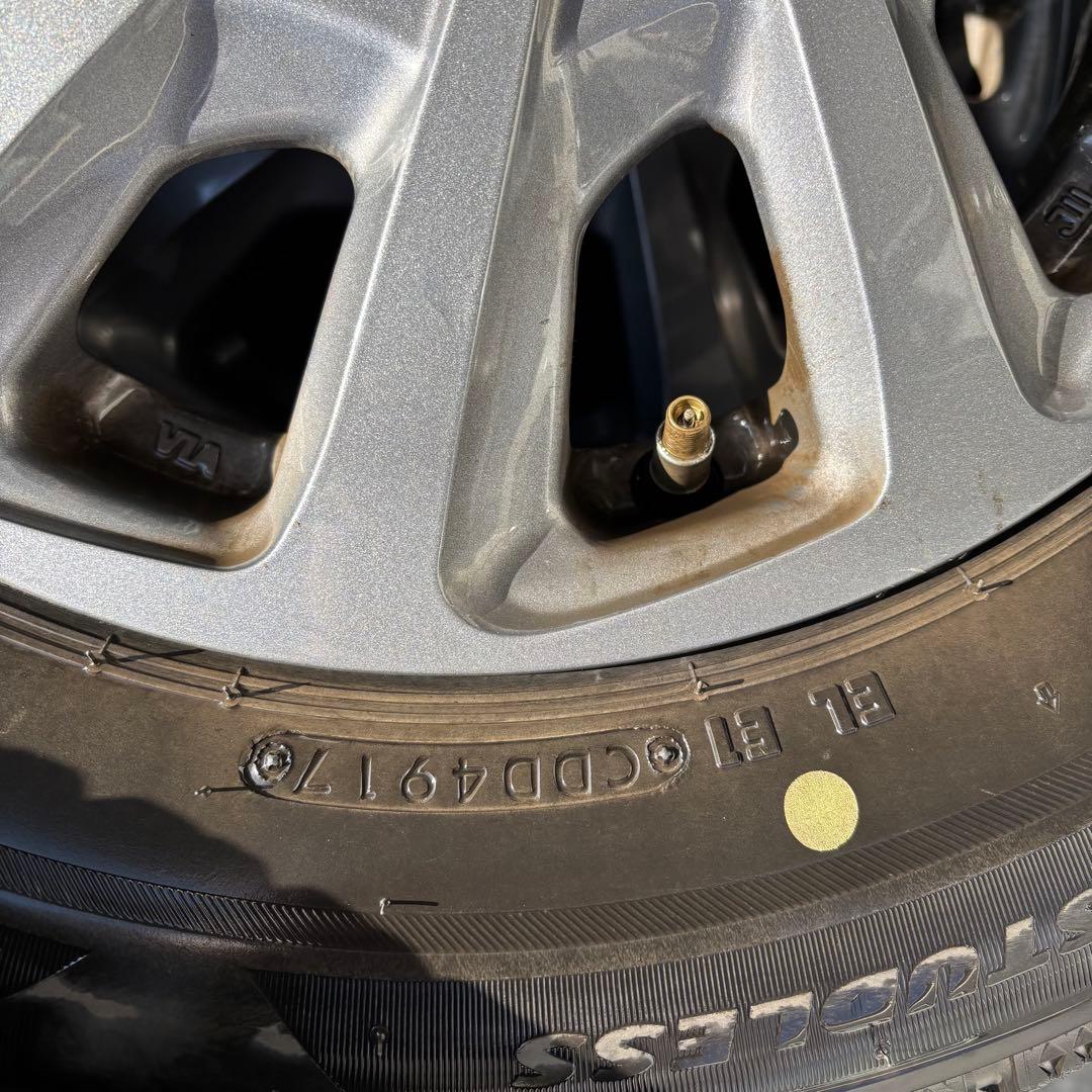 ブリヂストン VRX2 スタッドレスとアルミ 4本セット 145/80R13