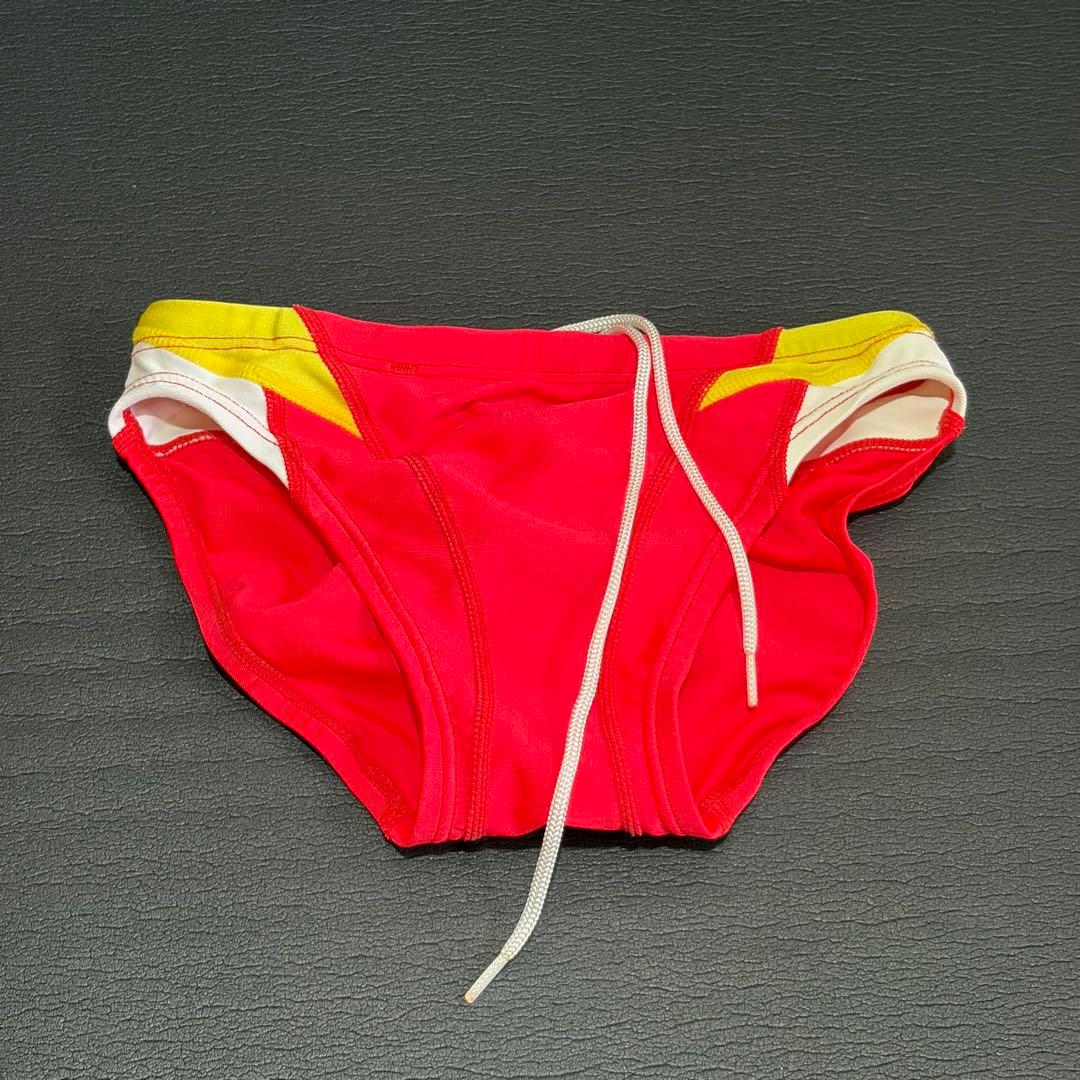 SPEEDO 競泳用水着 赤/黄 SSサイズ