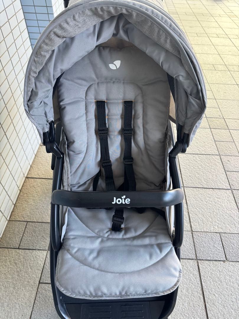 Joie ベビーカー エヴァライトデュオ（グレーフランネル）2人乗りベビーカー