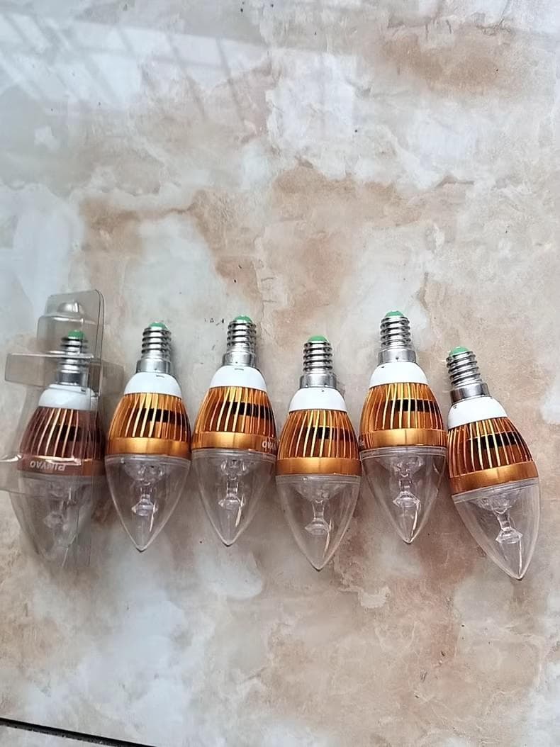 LED電球 6個セット E26 オレンジ