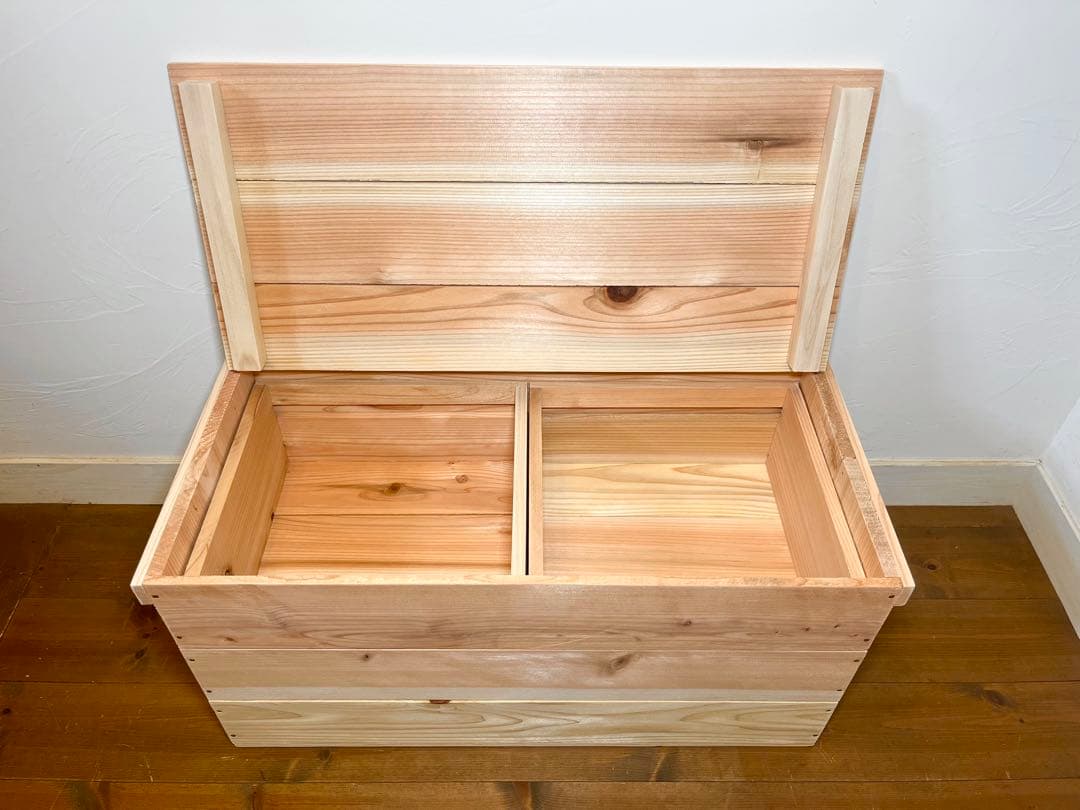 りんご箱 1箱 & 収納小箱 4箱 セット販売 / 収納 木箱 引出し 片付け