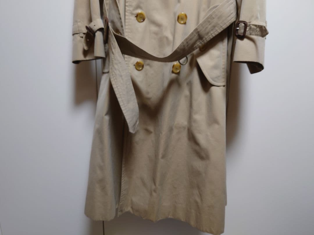 【超希少】バーバリー 英国製 一枚袖 トレンチ21 コート 綿100% フル