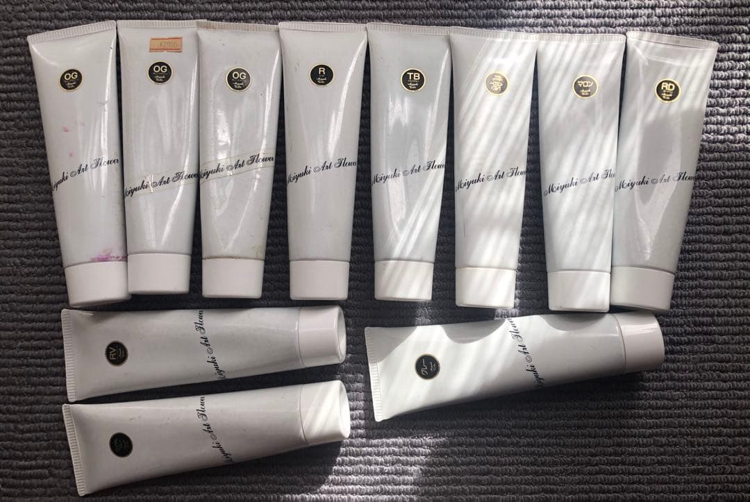 深雪フラワー　色材　11本まとめ売り