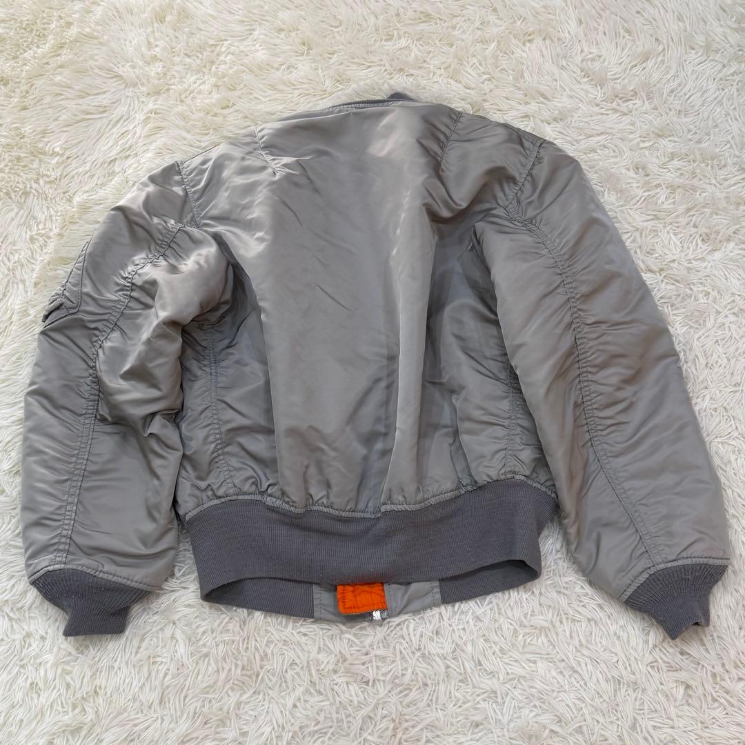 1875　アルファインダストリーズ　MA-1フライトジャケット　M　USA製