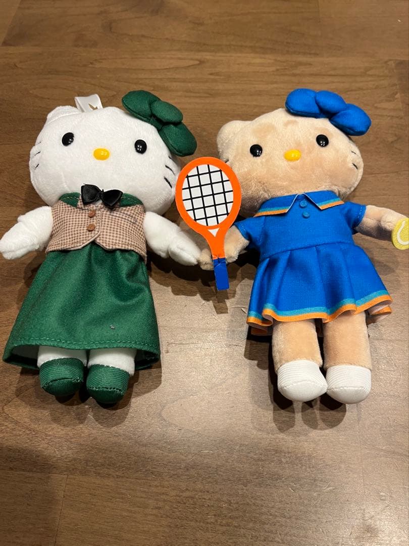 エクシブ　ハローキティ チャーム　ぬいぐるみ 2体セット