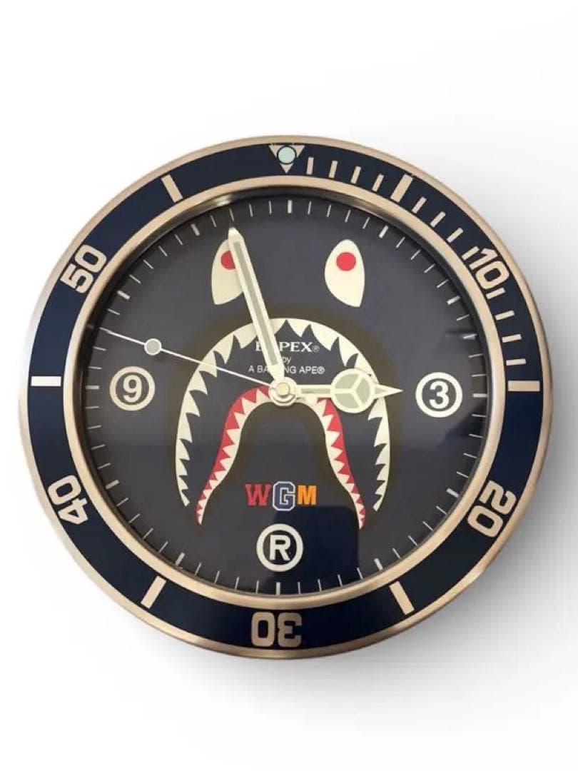 BAPEX A BATHING APE 壁掛け時計　エイプ　BAPE