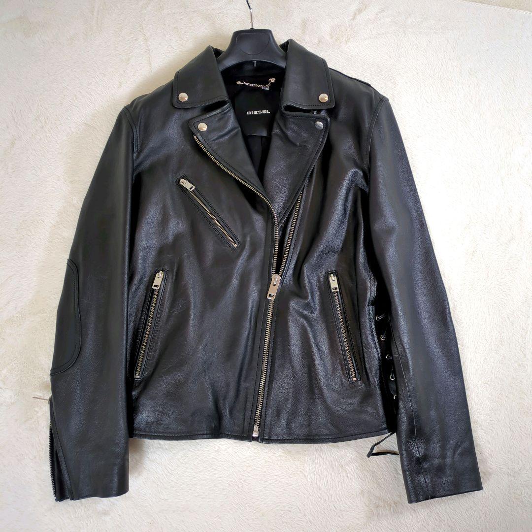 極美品✨️大きいサイズ✨️　ディーゼル　ダブルライダース　XL