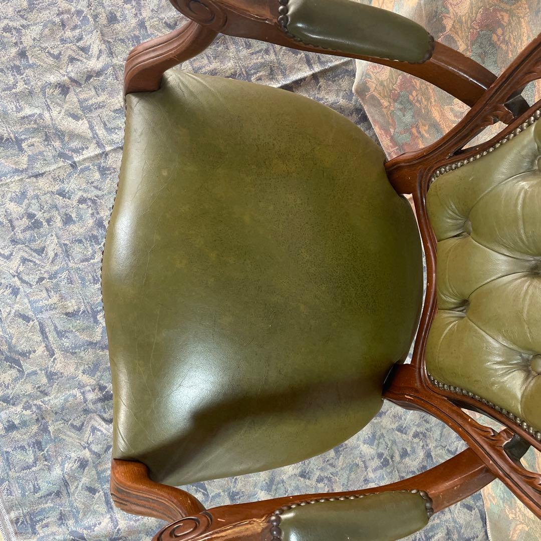 ⭕️ねこ帽子⭕️ ヨーロッパアンティークチェア