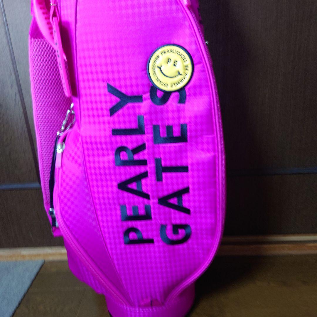 PEARLY GATE ピンク キャディバッグ