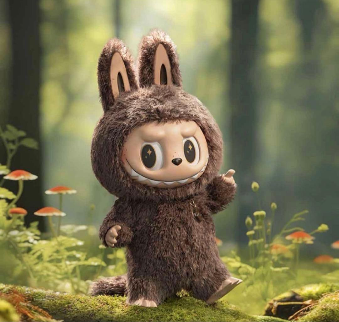 ZIMOMO 特大 58cm ジモモ　茶色　美品 ラブブ