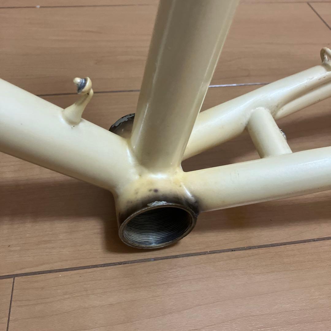 TOEI ランドナーフレーム　サイズ　530mm 色　パールホワイト