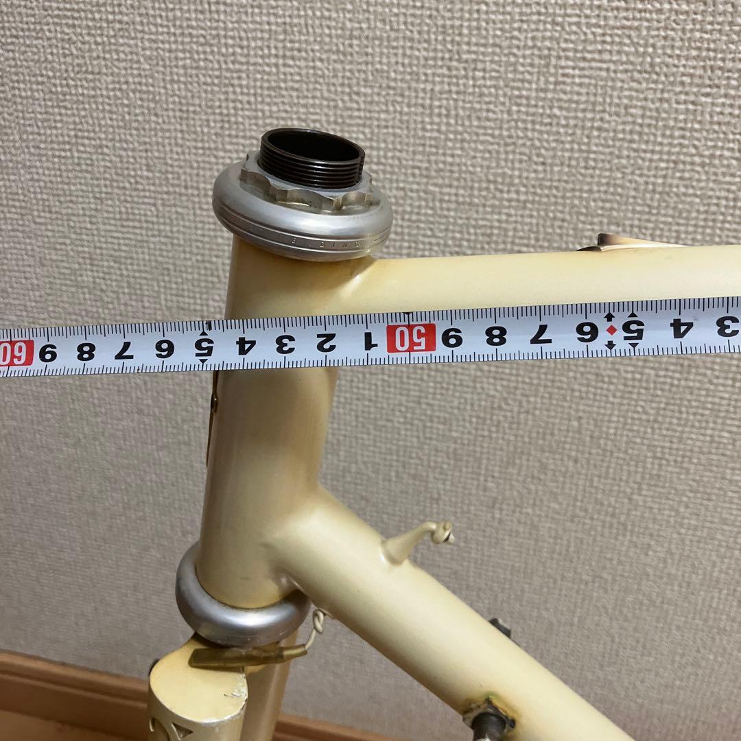 TOEI ランドナーフレーム　サイズ　530mm 色　パールホワイト