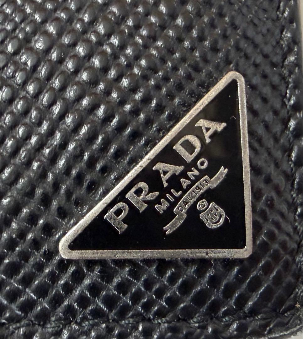 【PRADA】プラダ　長財布　ブラック