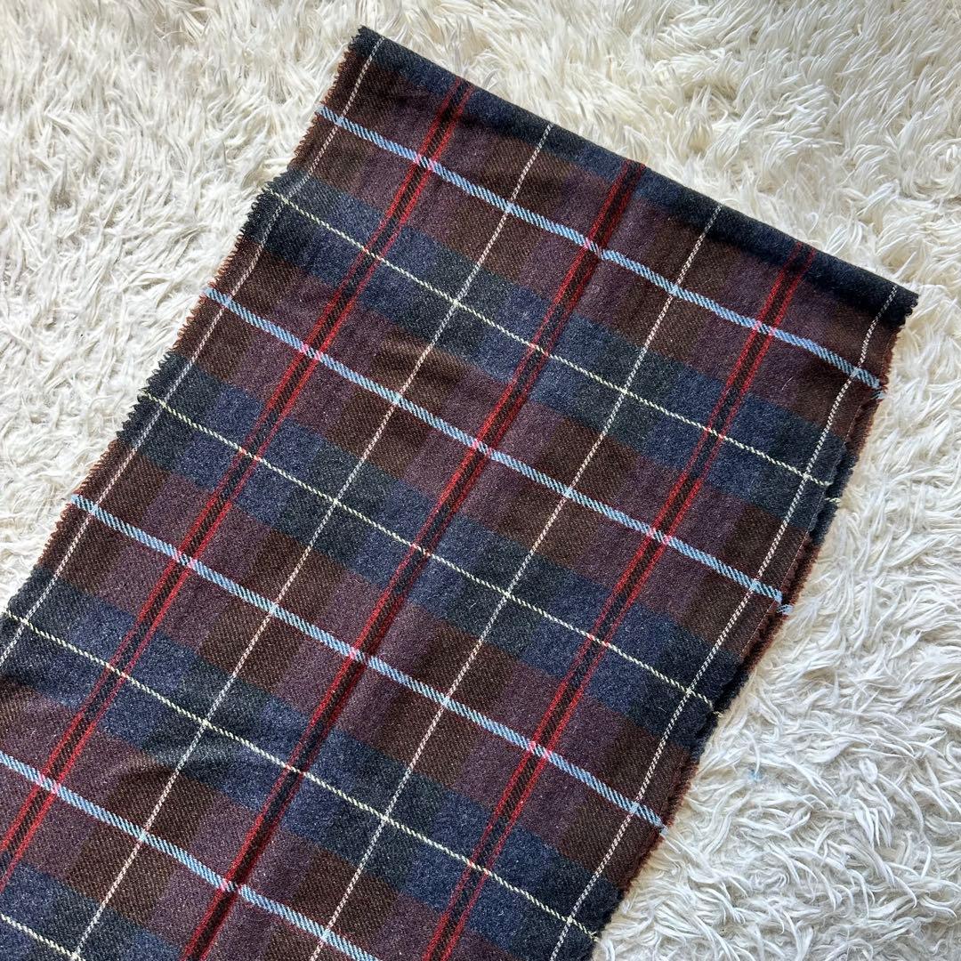 美品✨ブルックスブラザーズ　コロンボ　カシミヤ100% マフラー　チェック