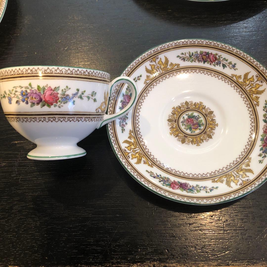 最終値下げ‼️激安‼️ウェッジウッドコロンビアエナメル トリオ６客セット