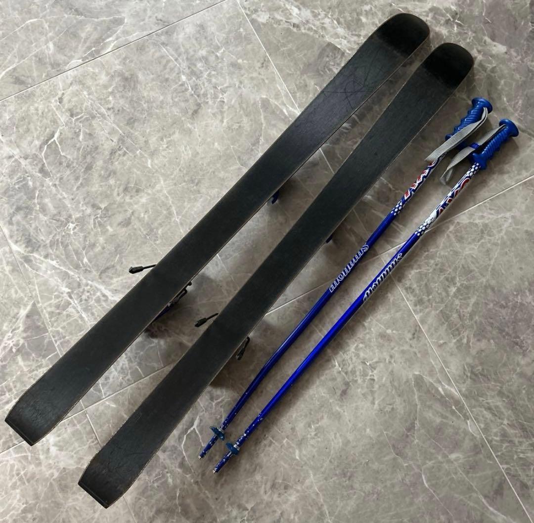 スキー板一式　ワックスつき