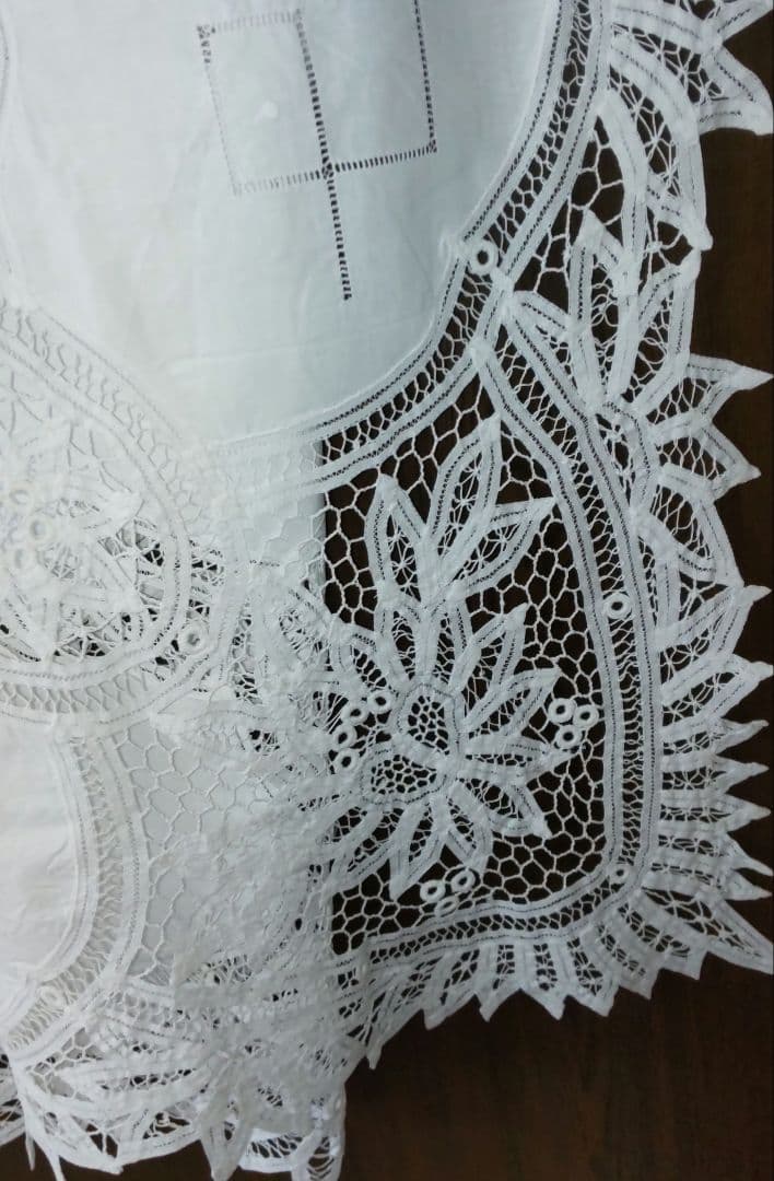 バテンレーステーブルクロス約170㎝×約130㎝