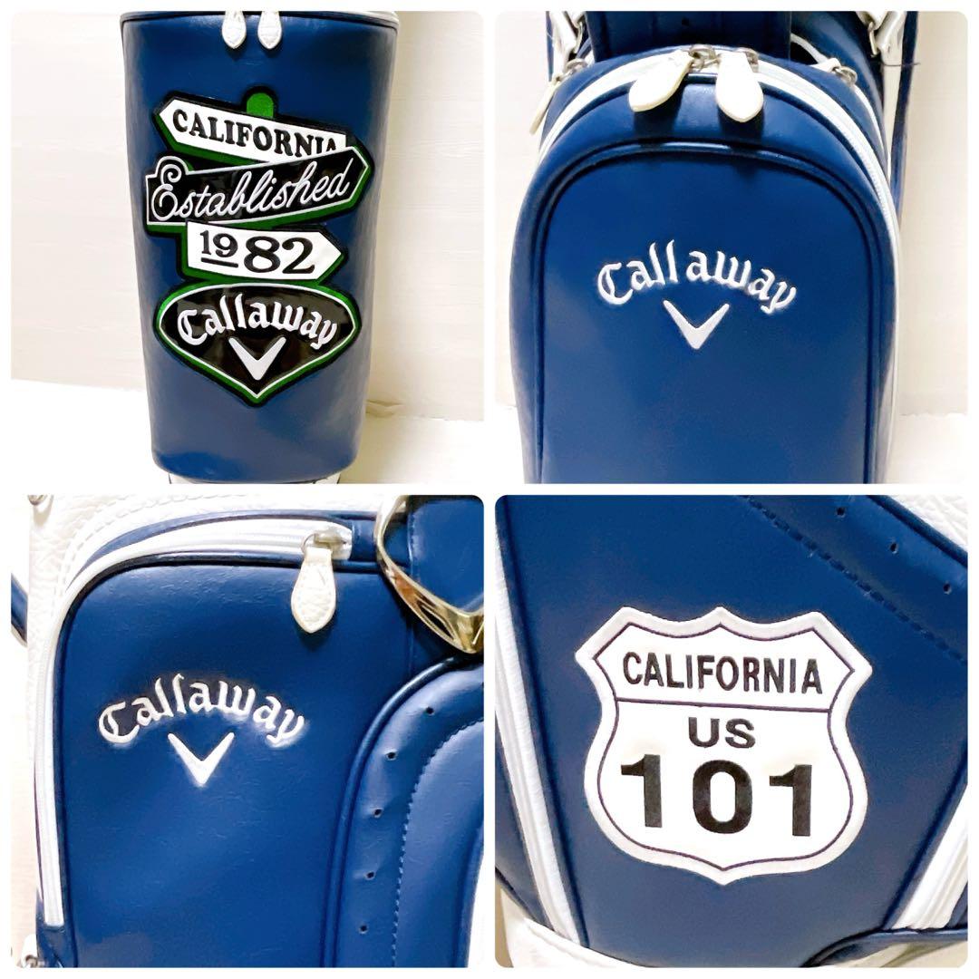 限定品 キャロウェイ キャディバッグ カリフォルニア 2018 9.5型 5分割
