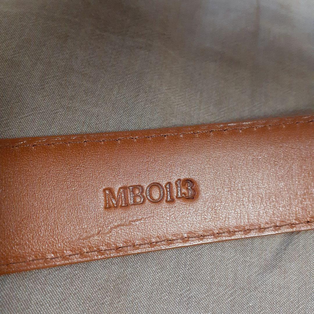 Alden/レザーベルト/ブラウン