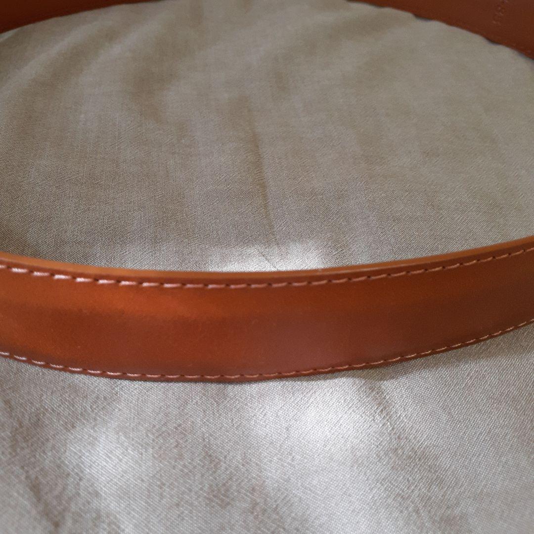 Alden/レザーベルト/ブラウン