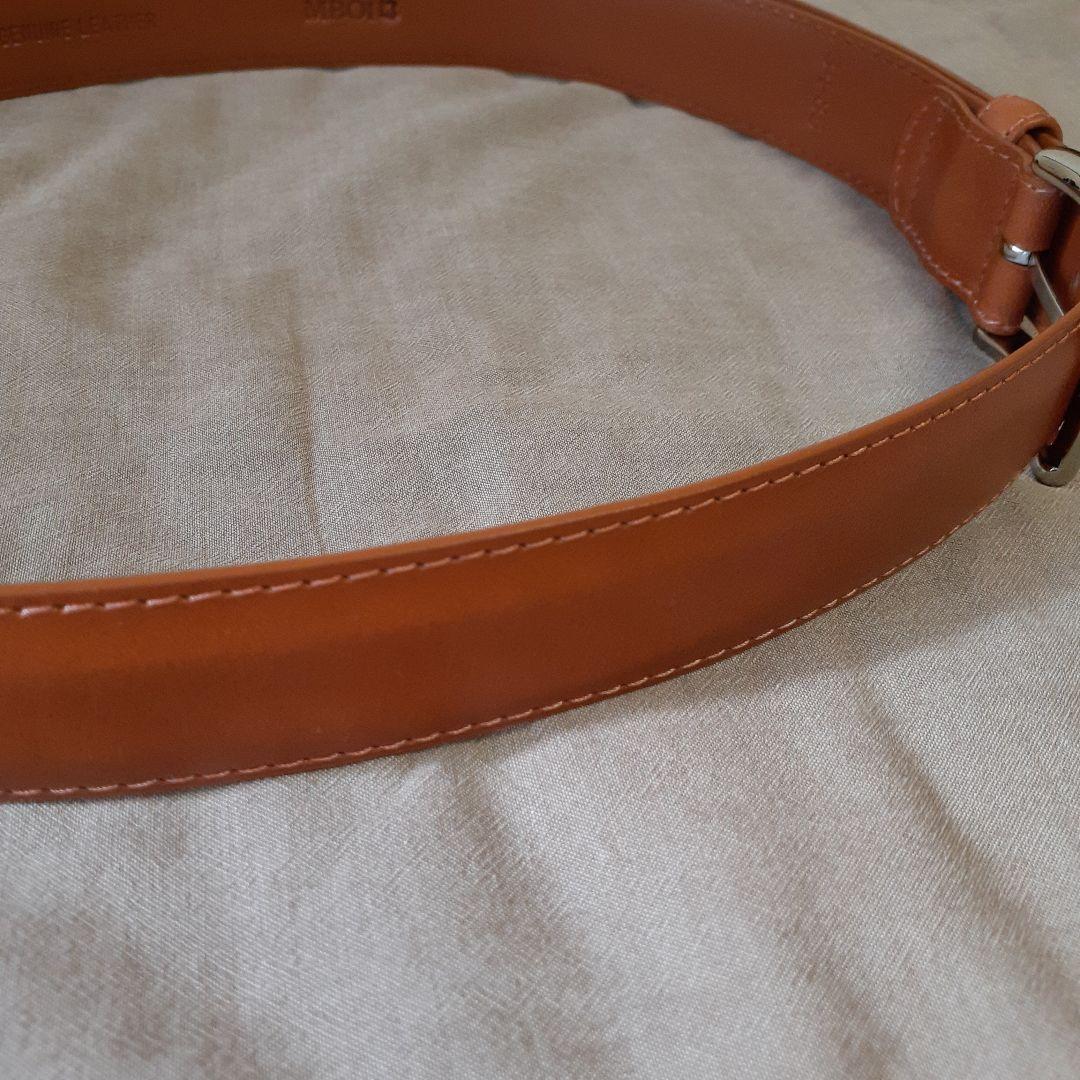 Alden/レザーベルト/ブラウン