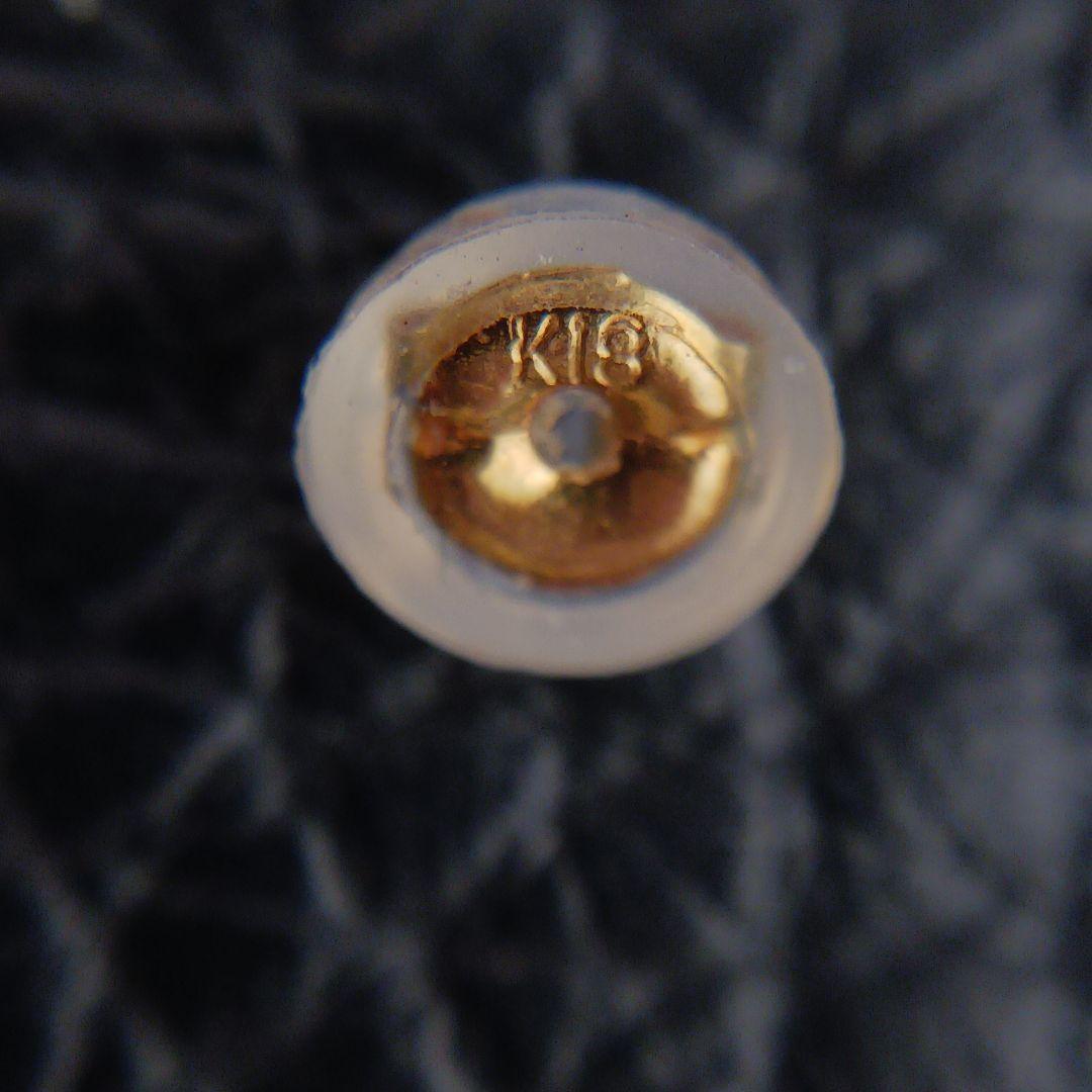 (C021203) K18 YG ピアス アクセサリー レディース