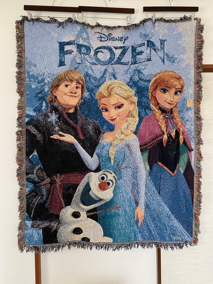 アナと雪の女王　ディズニー　ラグ