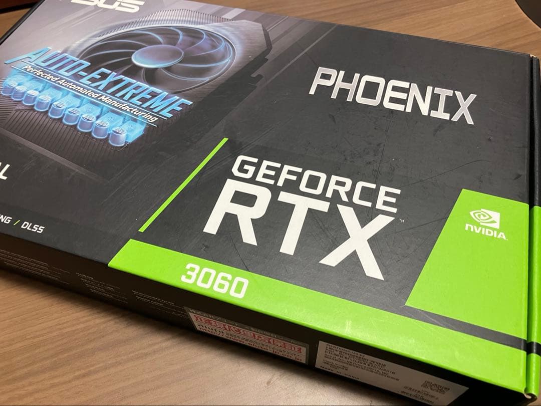 グラフィックボード・グラボ・ビデオカード ASUS Geforce RTX3060 12GB PHOENIX