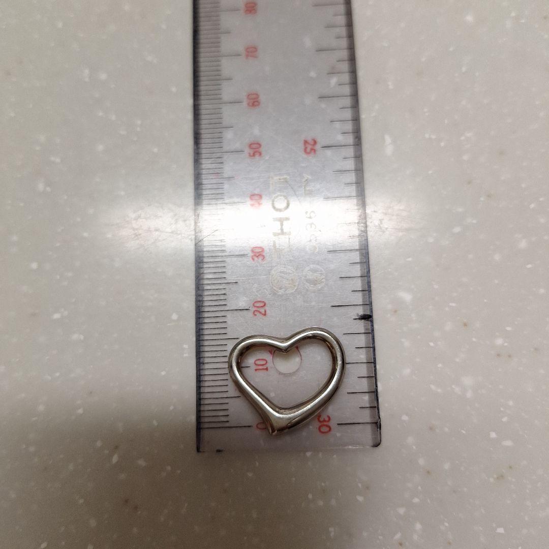 k18. ptコンビのハートペンダントトップ