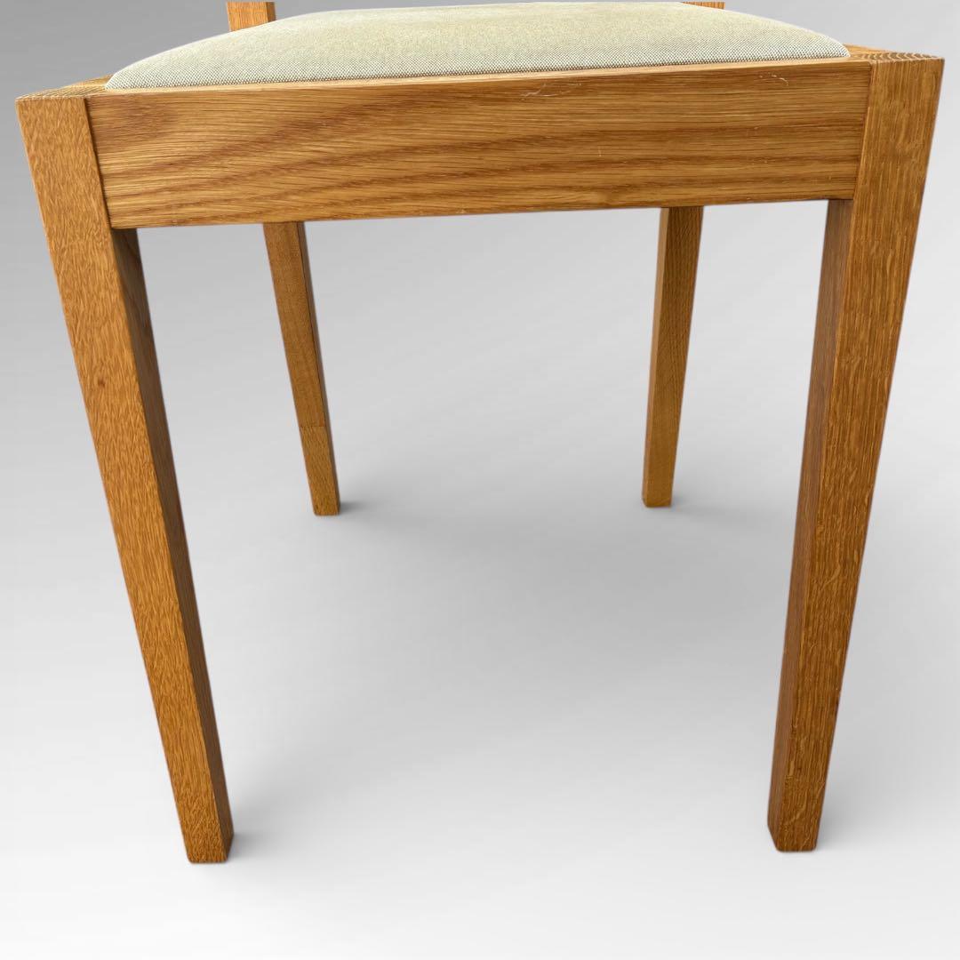 美品　無印良品 MUJI オーク材 ダイニング　チェア 2脚セット 北欧スタイル