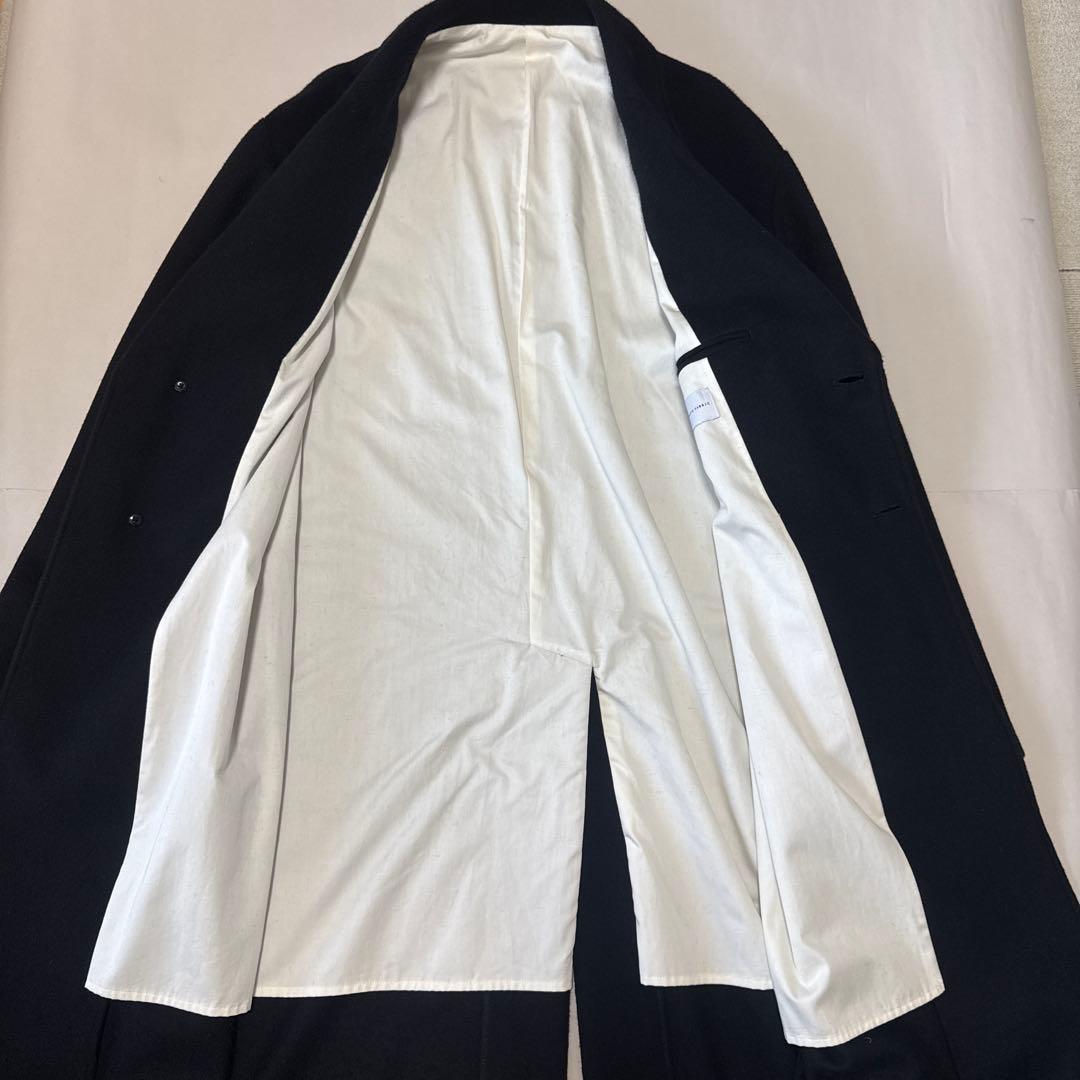 MB カシミアウールクラシックチェスターコート　ブラック　Mサイズ