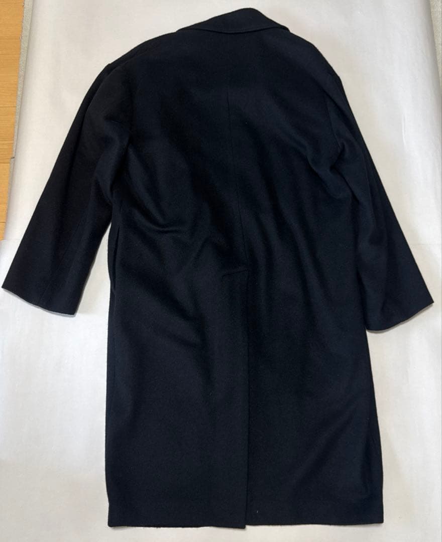 MB カシミアウールクラシックチェスターコート　ブラック　Mサイズ