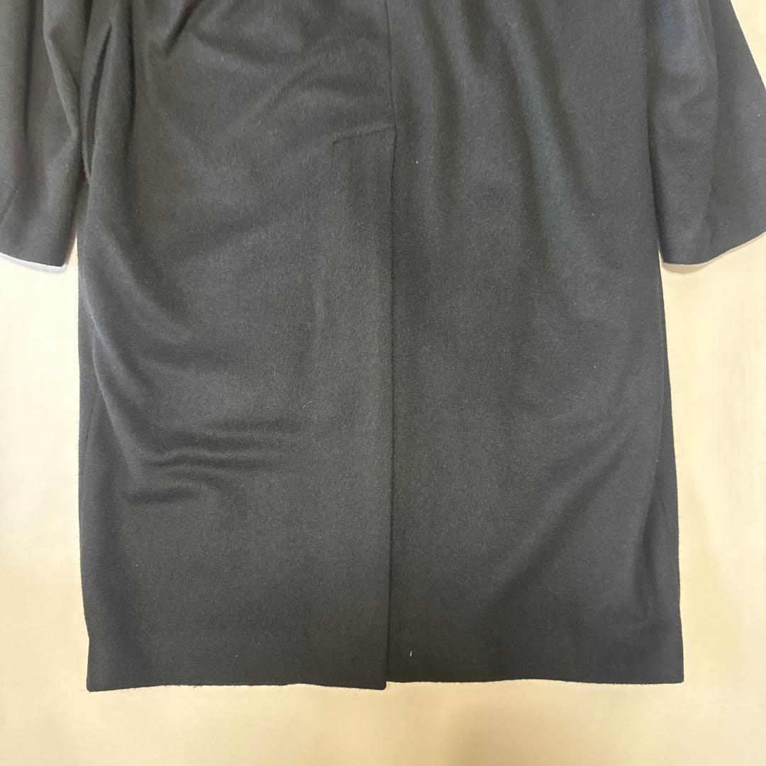 MB カシミアウールクラシックチェスターコート　ブラック　Mサイズ