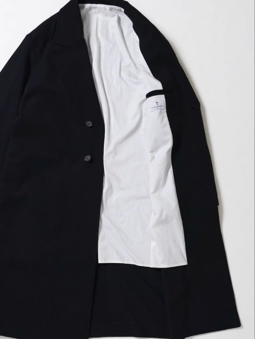 MB カシミアウールクラシックチェスターコート　ブラック　Mサイズ