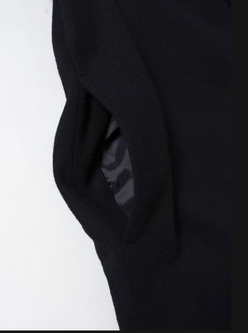 MB カシミアウールクラシックチェスターコート　ブラック　Mサイズ