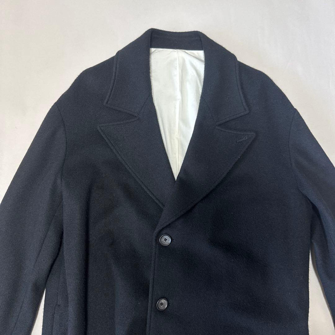 MB カシミアウールクラシックチェスターコート　ブラック　Mサイズ