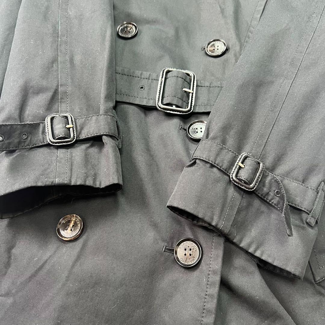 バーバリーロンドン　トレンチコート　ベルト　カシミヤ混　ライナー　ノバチェック