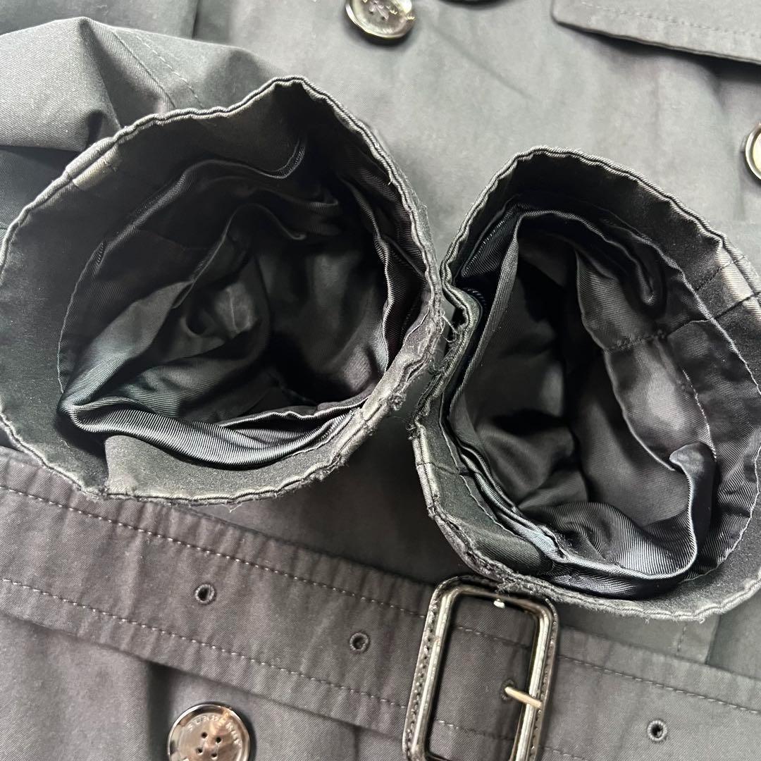 バーバリーロンドン　トレンチコート　ベルト　カシミヤ混　ライナー　ノバチェック