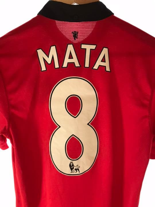 正規品NIKE マンチェスターユナイテッド「8」フアン・マタ 半袖Sユニフォーム