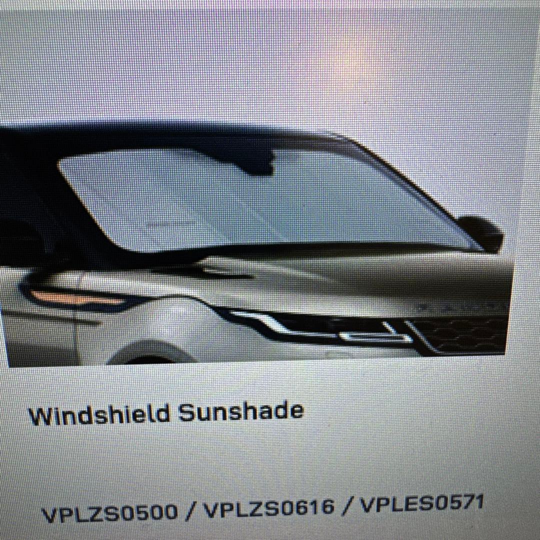 レンジローバーイヴォーク　サンシェード 正規品新品未使用