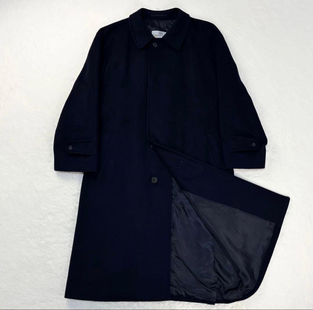 A*i様 【美品】カシミヤ混 アクアスキュータム 英国製 バルマカーンコート ロ