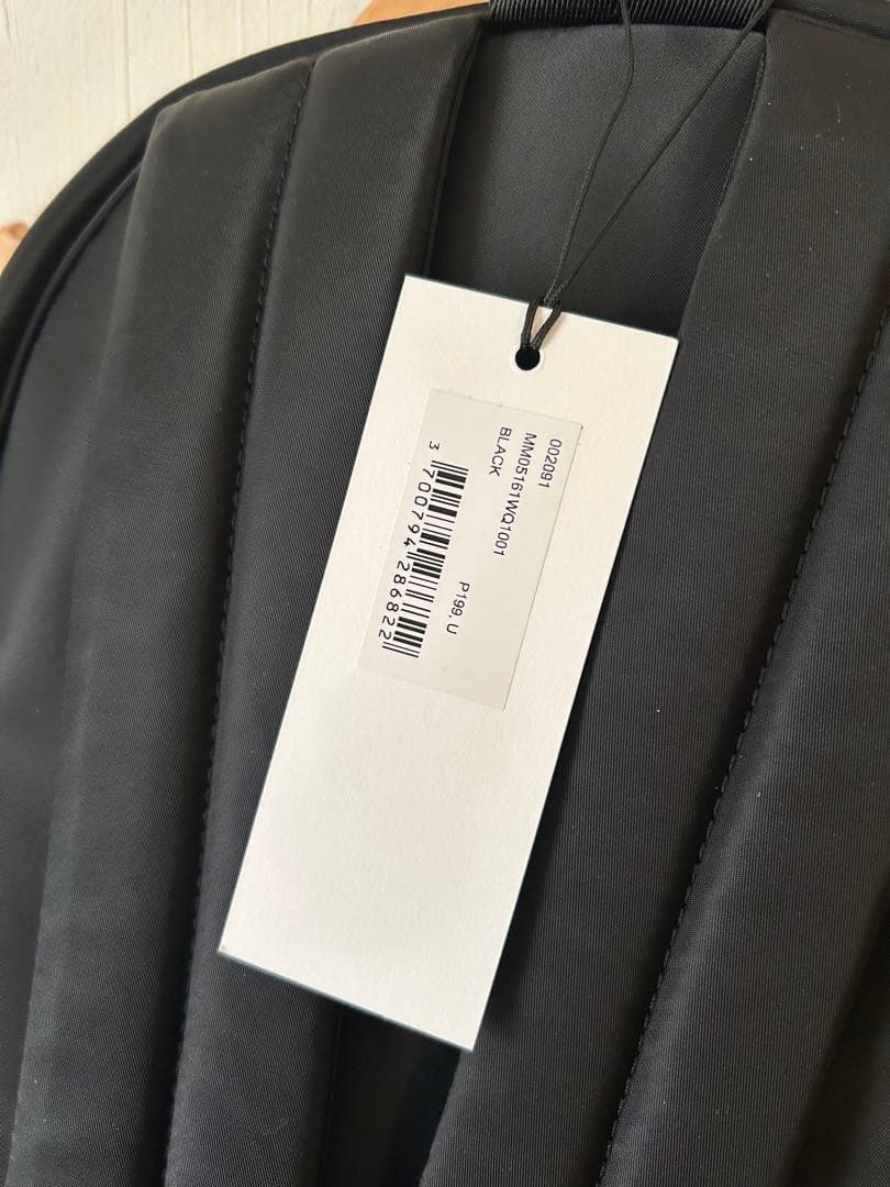 新品 メゾンキツネ maison kitsune リュック ブラック