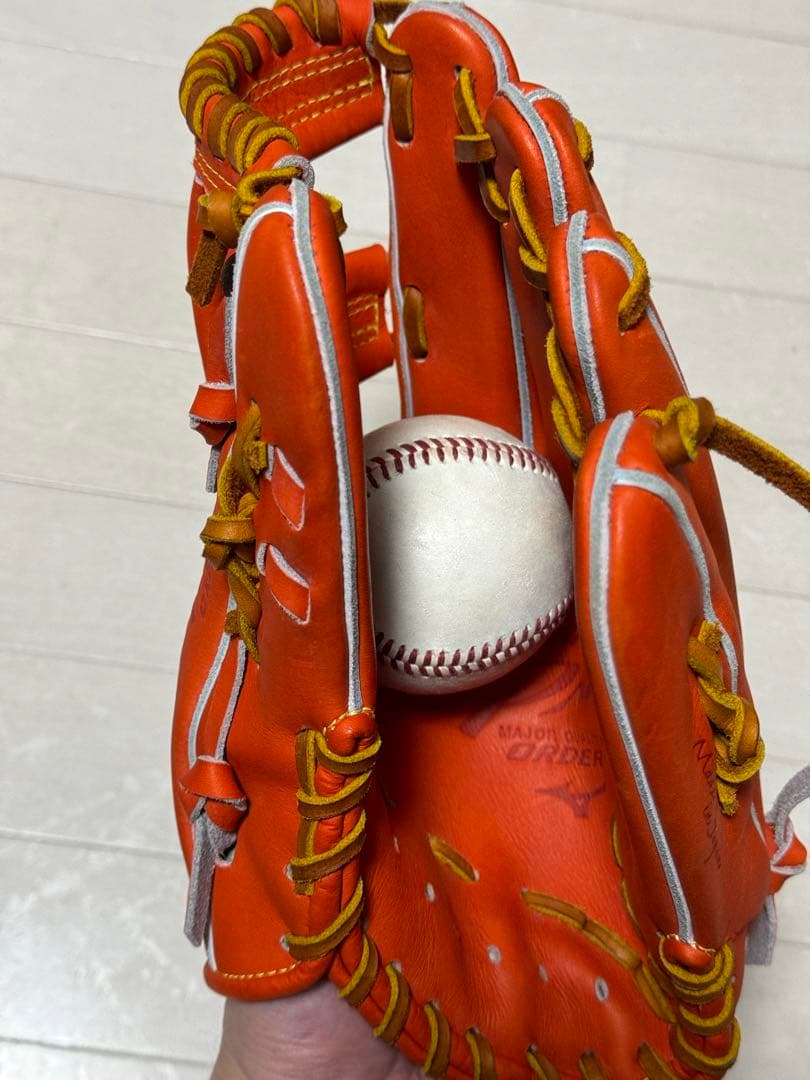 Mizuno Pro 硬式オーダーグローブ 長岡モデル+5mm 小ユニ仕様