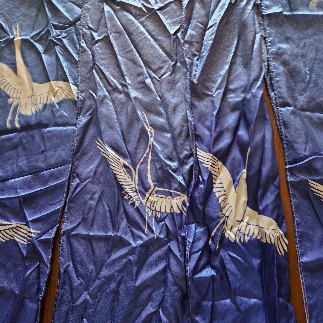 中古　鯉のぼり　5体と吹流し セット　友禅染　約5メートル