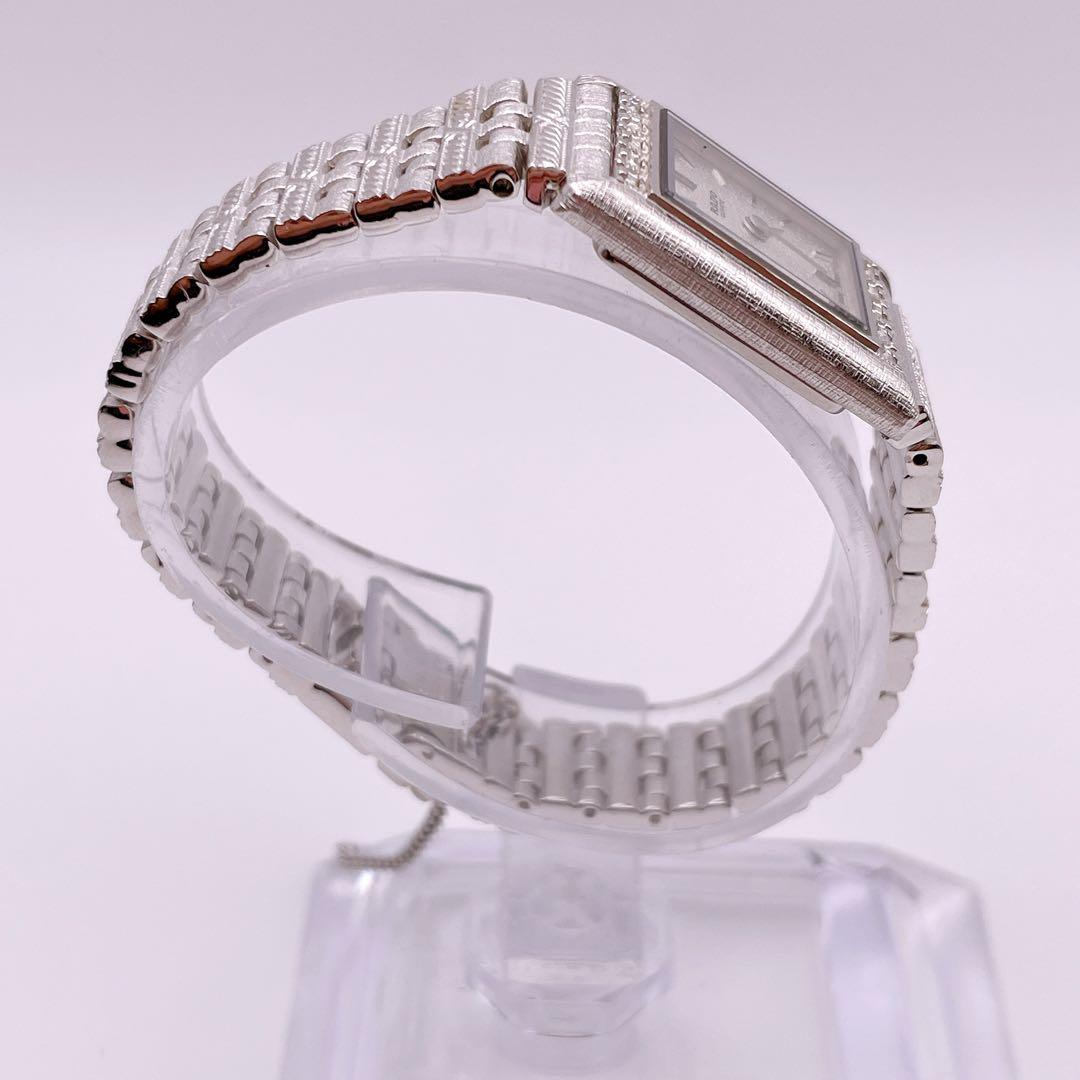 極美品 稼働 RADO レディース 腕時計 スクエア 純正ベルト 電池交換済み