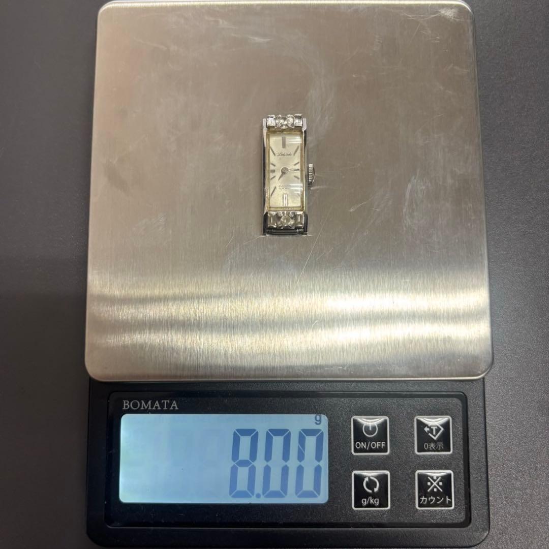 金 k14WG SEIKO セイコー　クォーツ時計