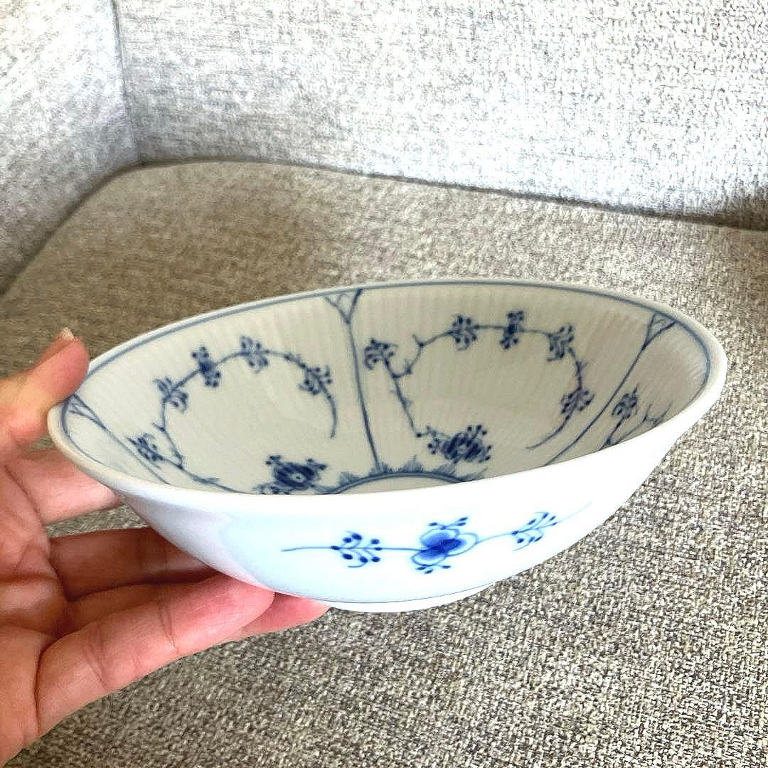 ロイヤルコペンハーゲン　ブルーフルテッド　プレイン　ボウル　小皿　2個セットで♪