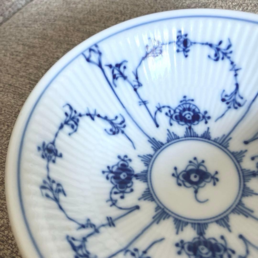 ロイヤルコペンハーゲン　ブルーフルテッド　プレイン　ボウル　小皿　2個セットで♪