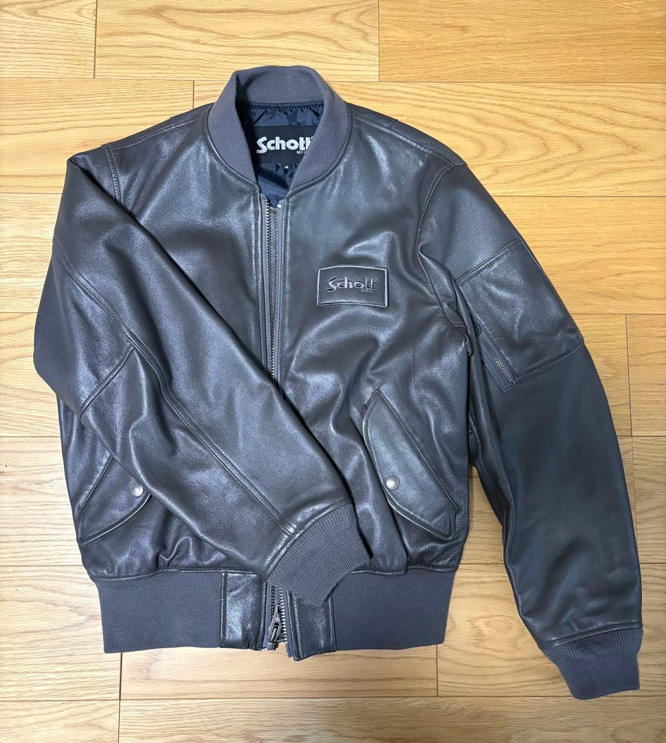 【ポッカ】Schott×JOURNAL STANDARD MA-1